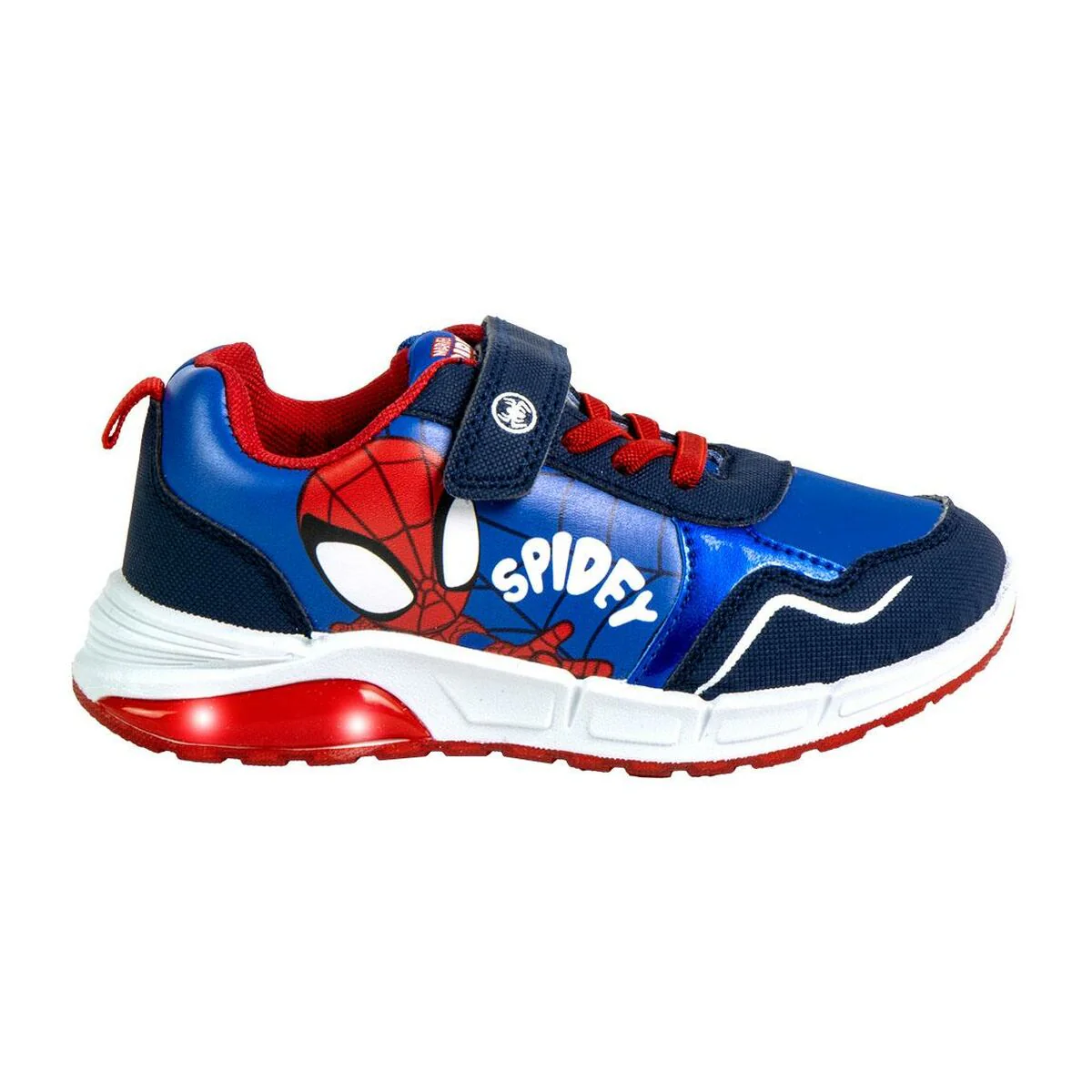 Bild von Freizeitschuhe mit LEDs Spidey Blau