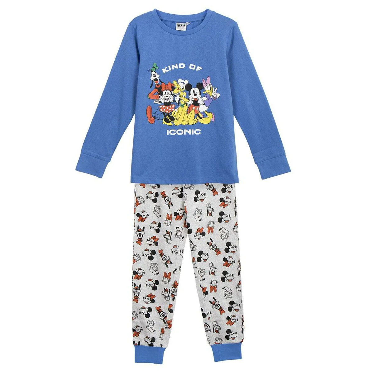 Bild von Schlafanzug Für Kinder Mickey Mouse Blau