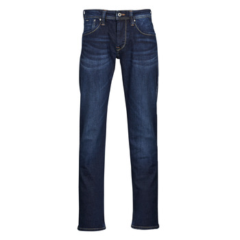 Bild von Pepe Jeans Herren Jeans CASH - Regular Fit - Blau - Dark Blue Denim