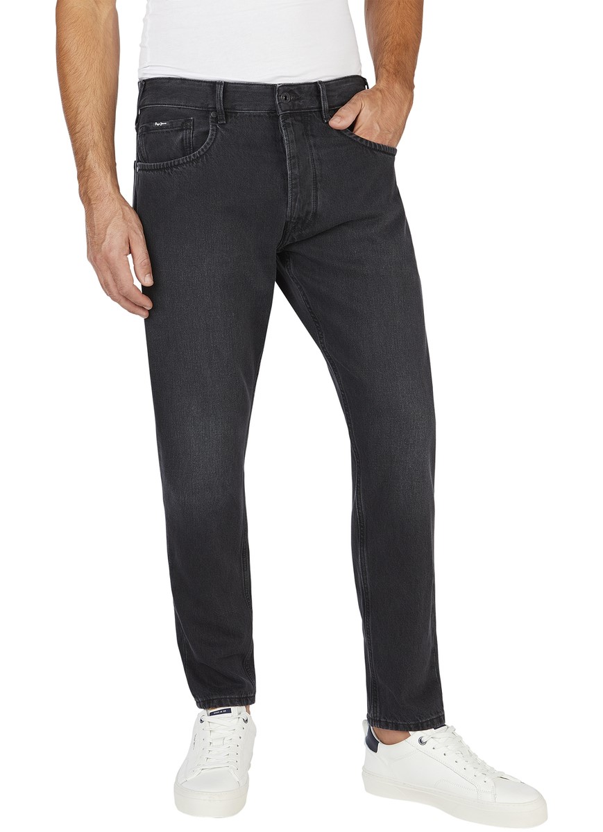 Bild von Pepe Jeans Herren Jeans CALLEN - Relaxed Fit - Schwarz - Black Denim