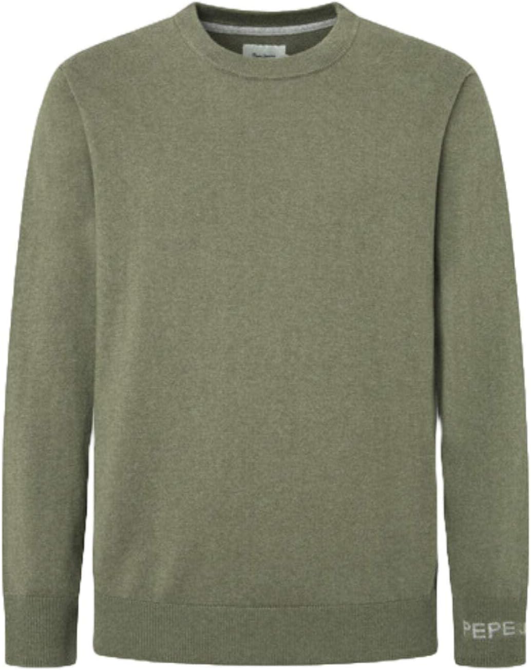 Bild von Pepe Jeans Pullover, Rundhals-Ausschnitt, Rippbündchen, für Herren, grün, XXL