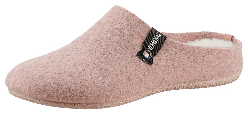 Bild von VERBENAS Pantoffel "York Fieltro", Hausschuh, Homeslipper, Clog mit Warmfutter-Innensohle