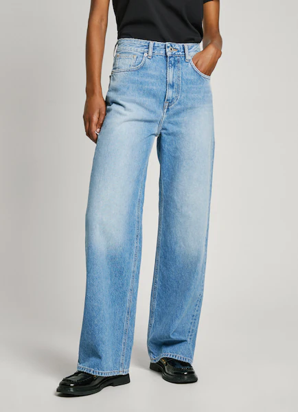 Bild von Pepe Jeans Gerade Jeans »STRAIGHT JEANS UHW«, mit hohem Bund