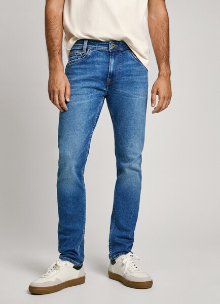 Bild von Tapered Fit Jeans im 5-Pocket-Design Modell 'SPIKE'