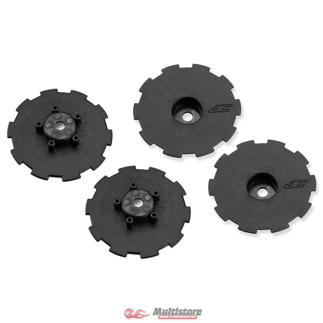 Bild von Jconcepts Hazard - SC10.2 / SC10 4x4 - wheel dish - 4pc. - (black) - fits 3344 wheel / JCO3344BD