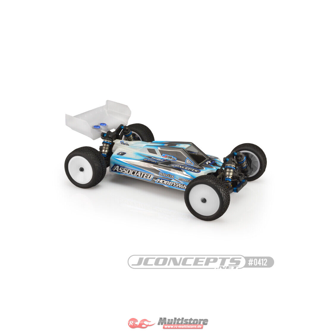 Bild von JConcepts S2 - B74.1 body w/ S-Type wing - light-weight / JCO0412L
