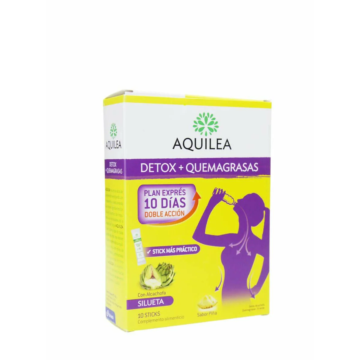Bild von Aquilea Detox Fat Burner Forte 10 units (Pineapple)