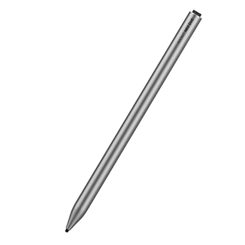 Bild von Adonit Neo Duo Stylus für Apple iPhones & iPads matt silber ADNEODS