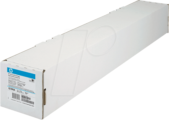 Bild von HP Universal Bond Paper Q1396A Plotterpapier 61cm x 45.7m 80 g/m² 45.7m Tintenstrahldrucker