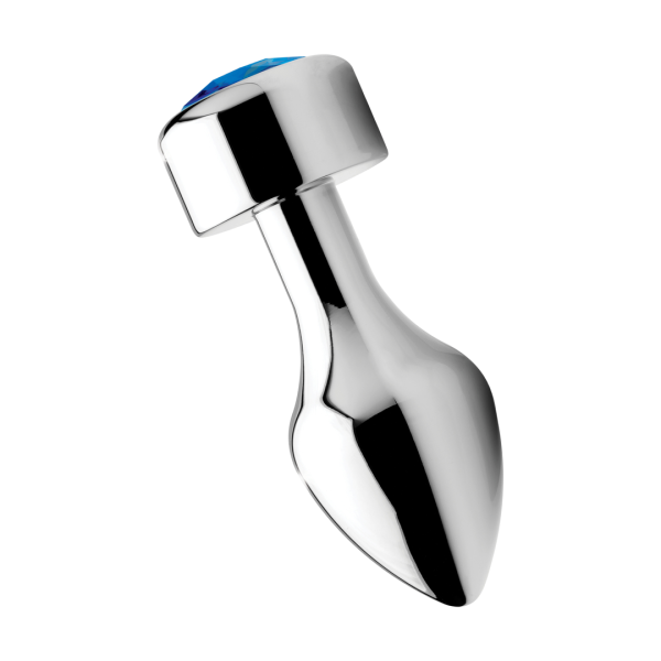Bild von Blue Gemstone - Weighted Base Aluminum Plug - Large