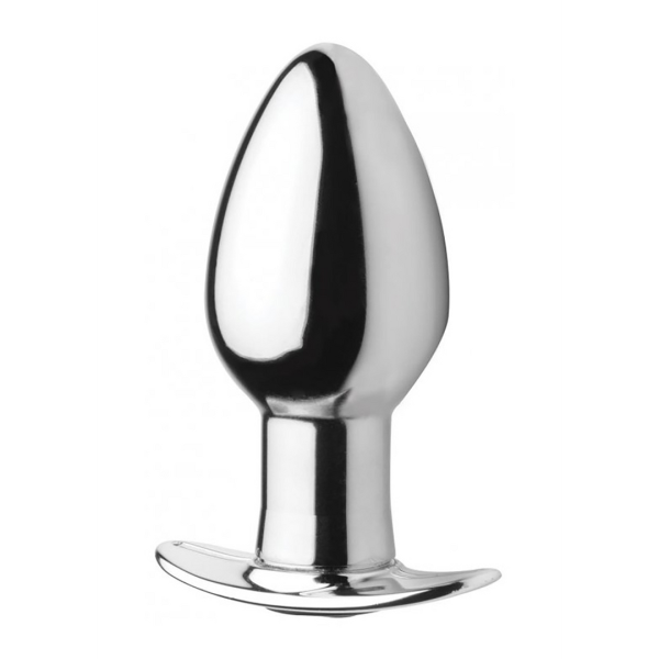 Bild von Master Series Chrome Blast 7X Rechargeable Butt Plug R/C - Large