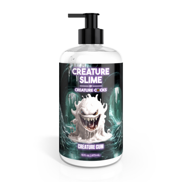 Bild von Kreatur Schleim - Kreatur Cum - Duftfreies Jizz Gleitmittel - 473 ml