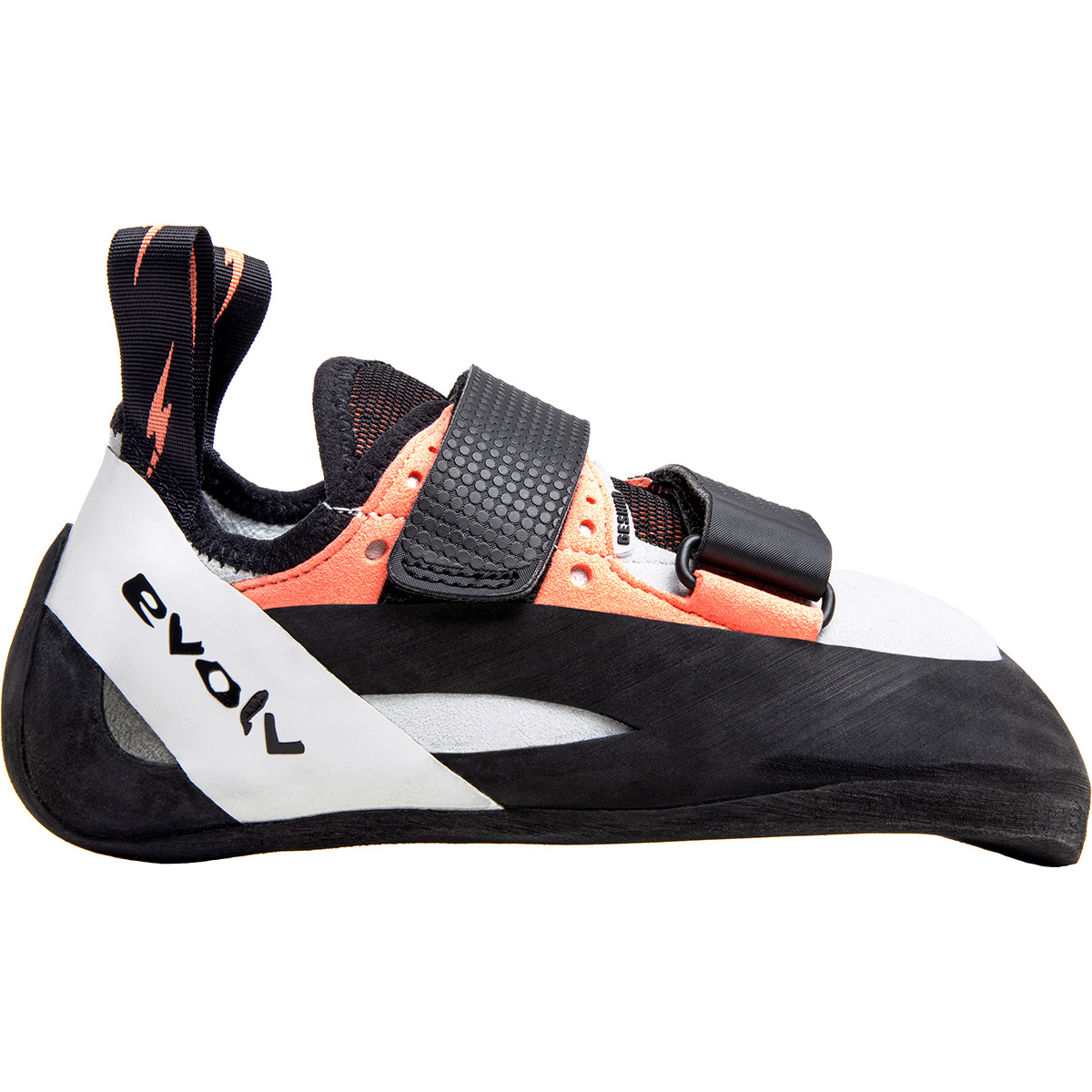 Bild von Evolv W Geshido Weiß - Vielseitiger mittelsteifer Damen Kletterschuh, Größe EU 38 - Farbe White - Coral - Black
