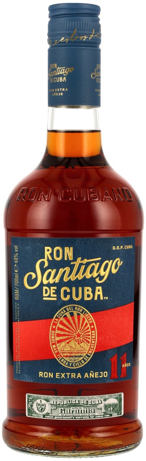 Bild von Santiago de Cuba Extra Anejo 11YO (47,14 &euro; pro 1 l)