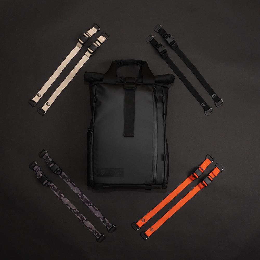 Bild von Wandrd Premium Accessory Straps, Tan Befestigungsgurte für PRVKE, Kameraschutz, Braun