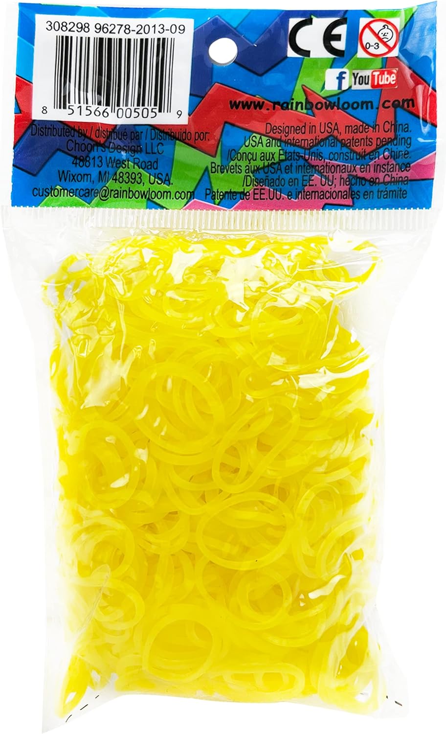 Bild von Choon's Design Rainbow Loom® Gummibänder Gelb