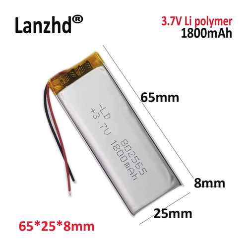 Bild von Li-ion 3.7V Akku für Magic Tooth M3 - 1800mAh
