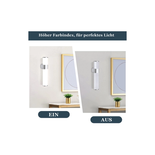 Bild von ZMH LED Spiegelleuchte für Badezimmer – Moderne Beleuchtung für jedes Zuhause