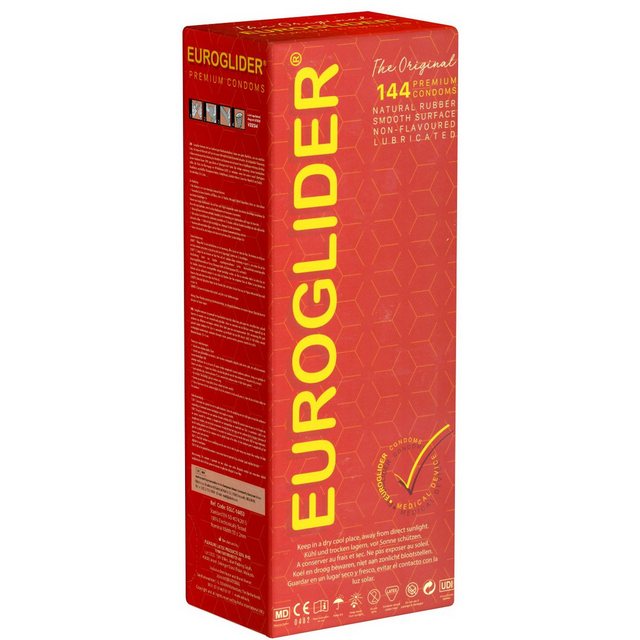 Bild von Euroglider Kondome Premium Condoms - strapazierfähige Profi-Kondome hohe Qualität, sicher und zuverlässig, Packung mit, 1008 St., hervorragendes Preis-Leistungsverhältnis, für professionelle Ansprüche geeignet