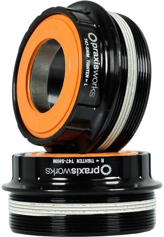 Bild von Praxis Tretlager 68/73 mm Shmn T47 (Road/MTN) External Bearing 47-3001 PEDALIER, Schwarz, Estandar