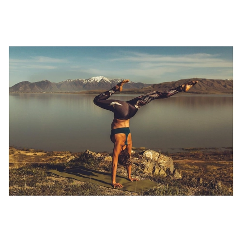 Bild von Jade Yoga Harmony Professional Mat 173 x 61 x 0,5 cm himbeere