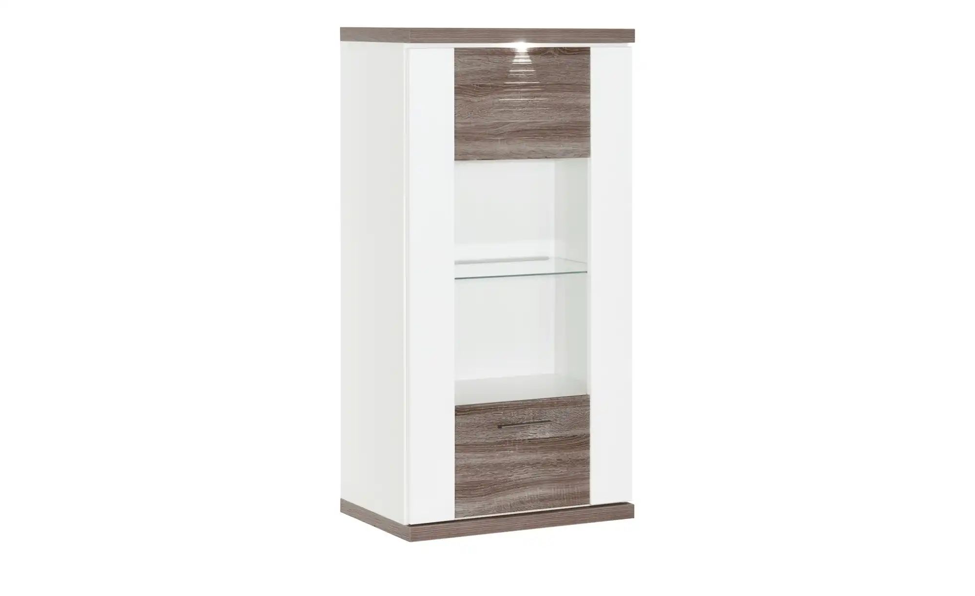 Bild von Primo Hängevitrine  Titan ¦ holzfarben ¦ Maße (cm): B: 66 H: 131 T: 42 Kommoden & Sideboards > Vitrinen - Möbel Kraft