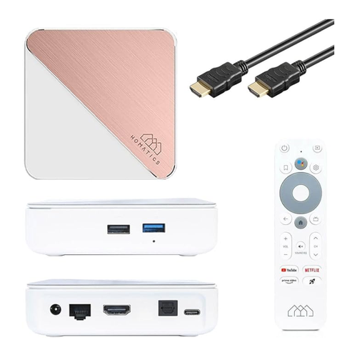 Bild von Homatics Box R 4K Plus Android TV Mediaplayer (4K UHD, HDR, WiFi 6, Bluetooth, Sprachfernbedienung)