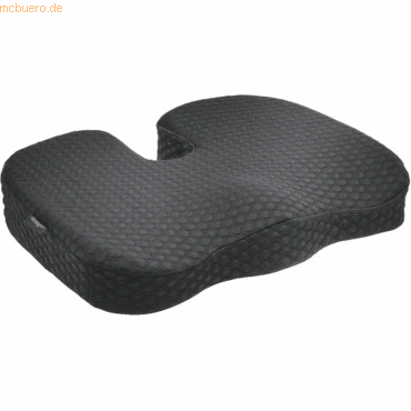Bild von Kensington Premium-Sitzkissen mit Kühlgel - Sitzkissen - Memory-Schaum - Stuhl - Schwarz - Einfarbig - Reißverschluss (K55807WW)