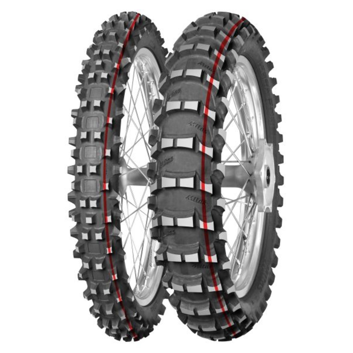 Bild von Mitas Terra Force-MX SAND ( 110/90-19 TT 62M 2 rot, Hinterrad, Mischung Sand, NHS )