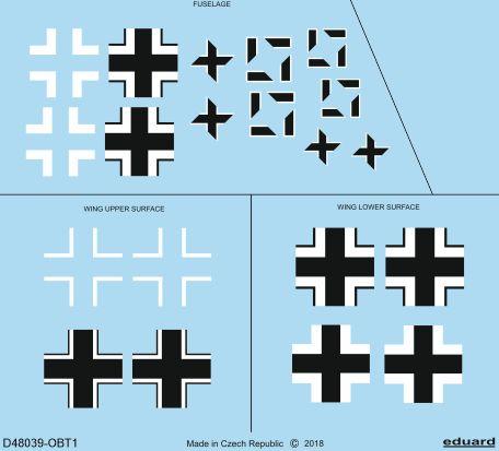 Bild von Focke Wulf Fw 190 A-5 - National insignia [Eduard]