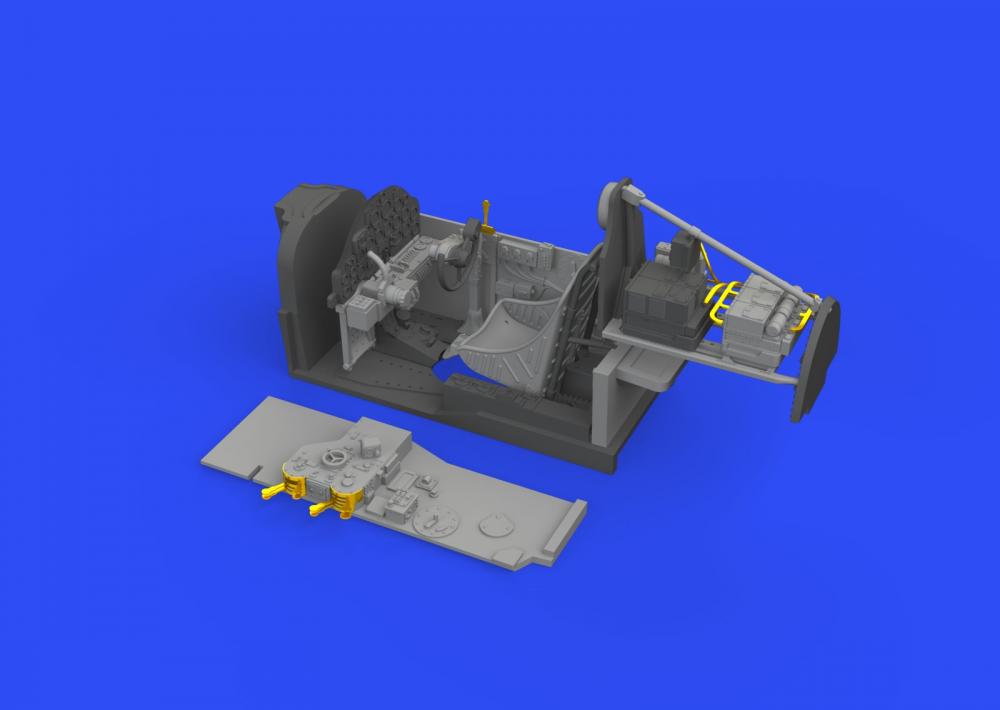 Bild von P-38F Lightning - Cockpit [Tamiya]