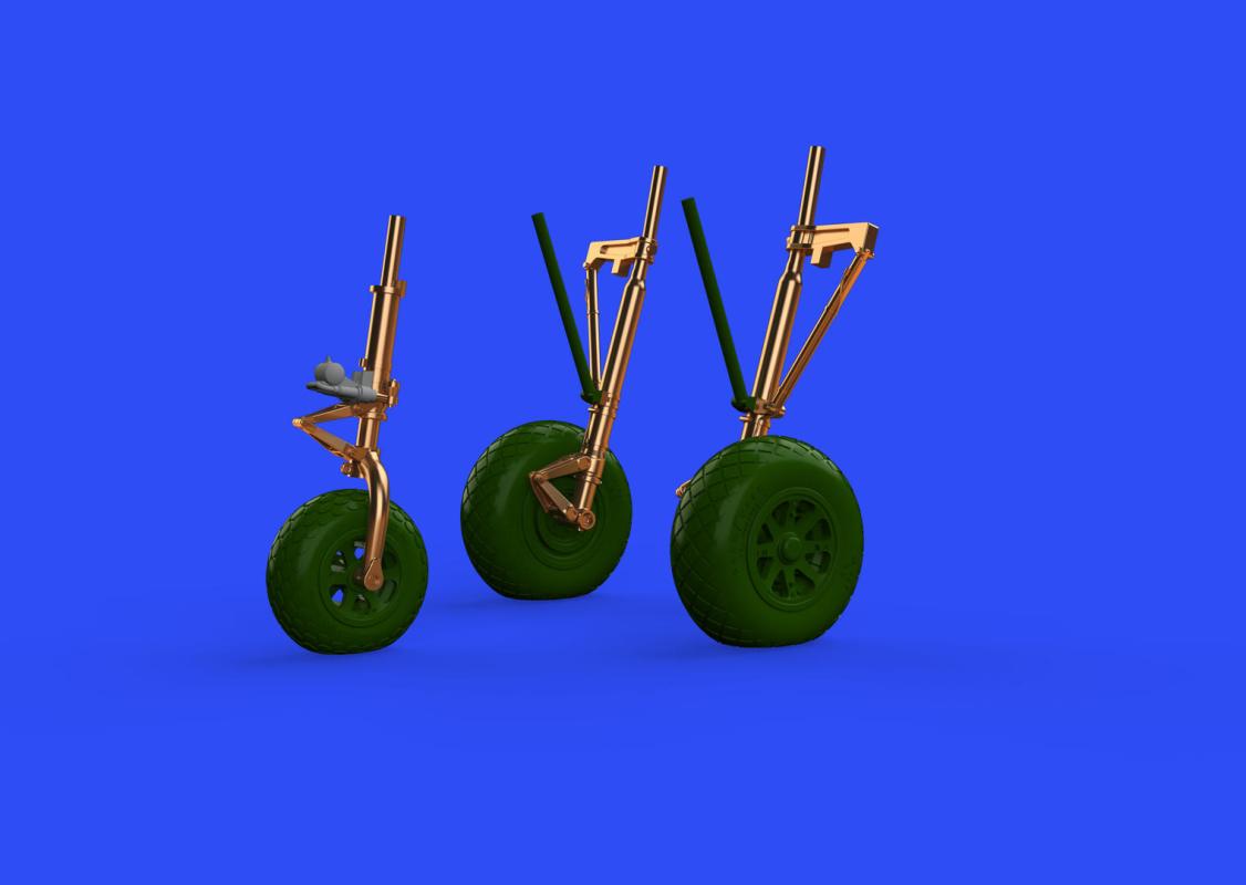 Bild von P-38J - Undercarriage legs BRONZE
