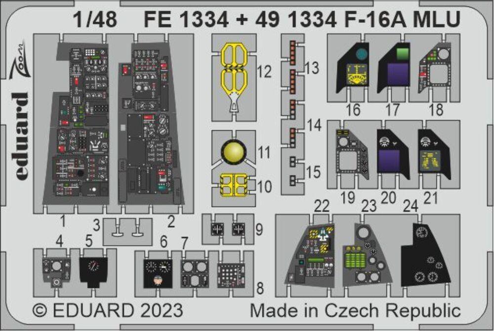 Bild von Eduard F-16A MLU 1/48 KINETIC