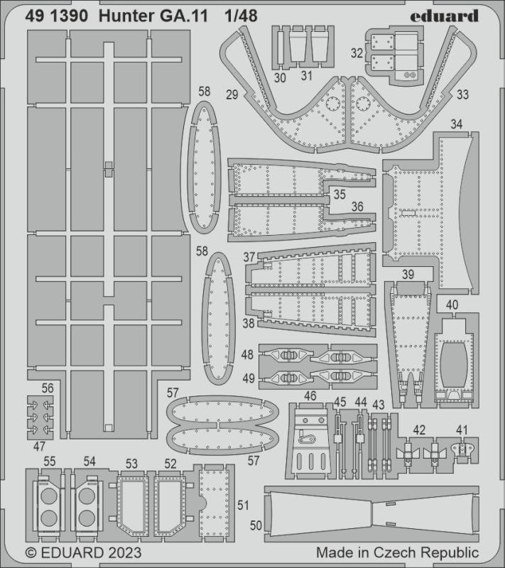 Bild von Eduard Hunter GA.11 1/48 AIRFIX