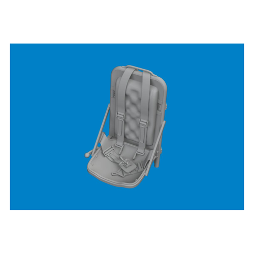Bild von P-51B/C - Sitz mit integrierten Gurten Typ 3 - Druck [Eduard]