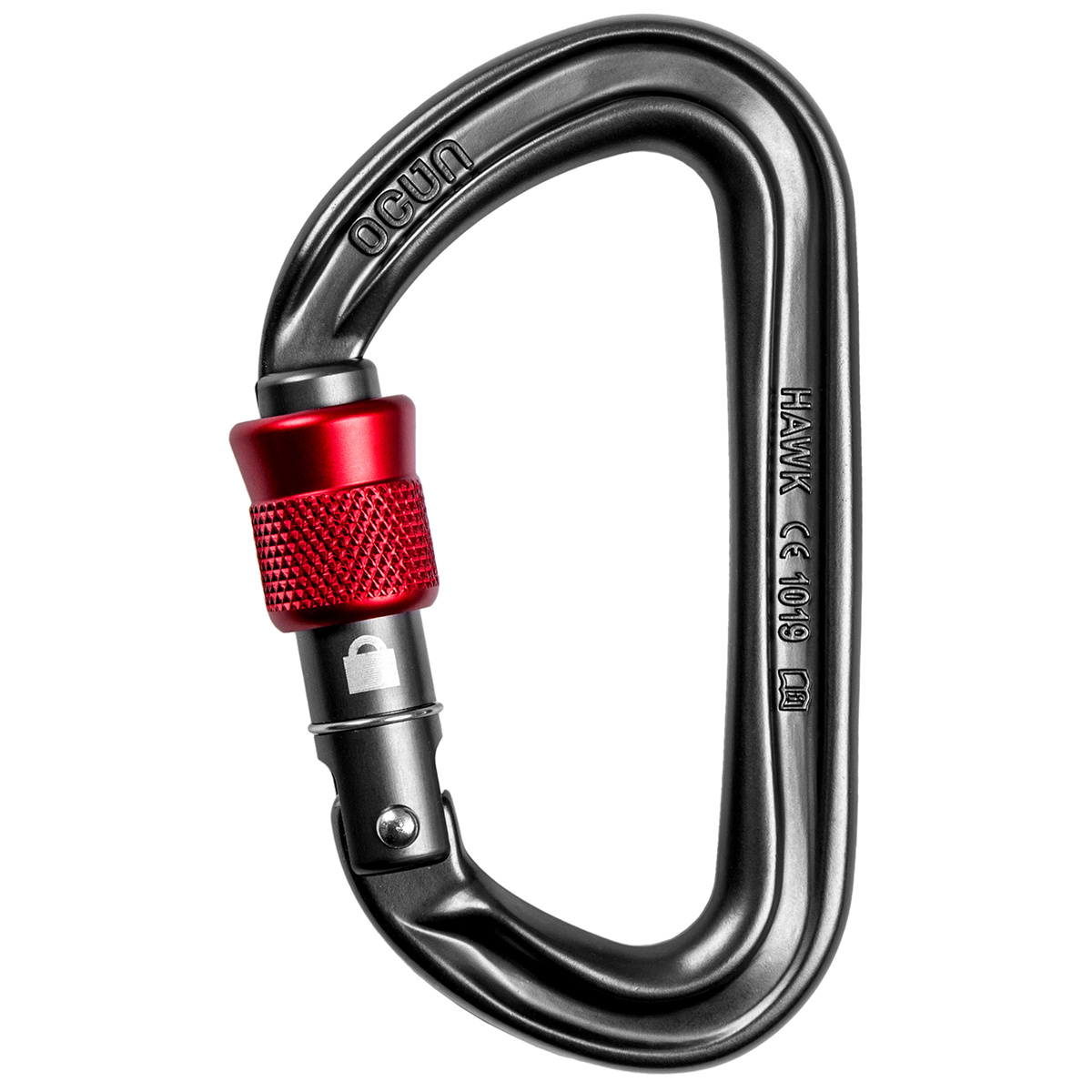Bild von Hawk Screw Schraubverschluss Farbe: antrazite/red