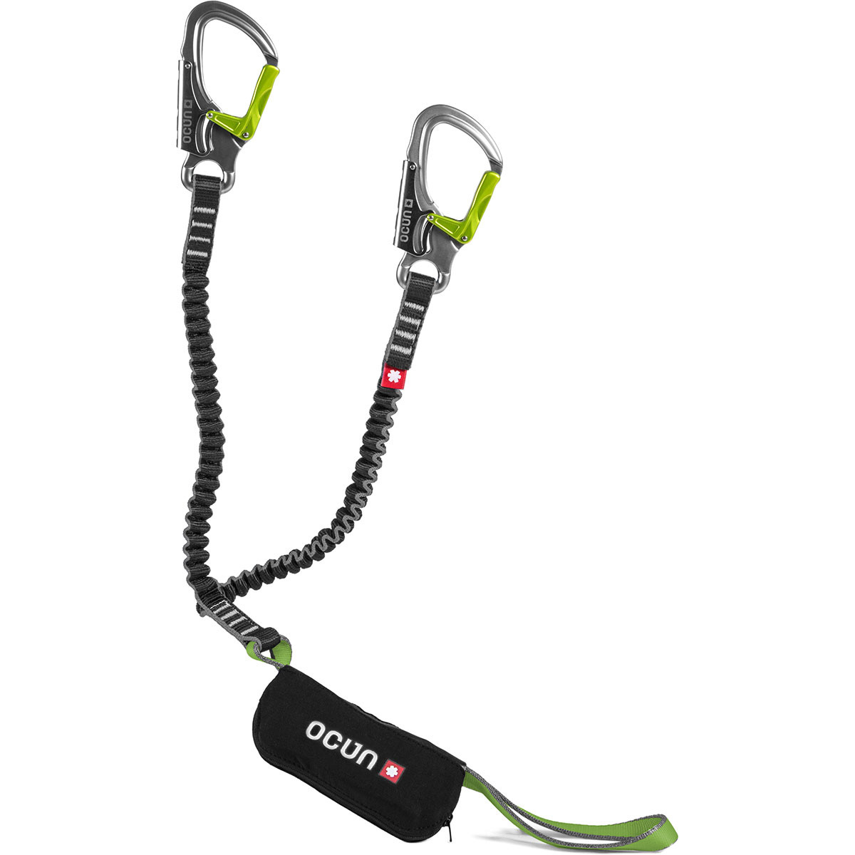 Bild von Ocun - Via Ferrata Captur - Klettersteigset grau/grün