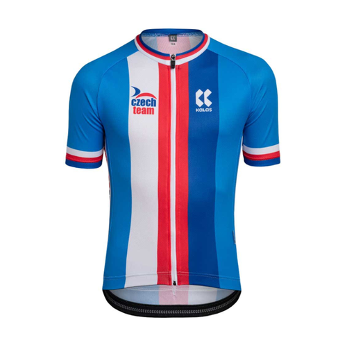 Bild von Kalas Czech Team Kurzarm-Radtrikot für Kinder