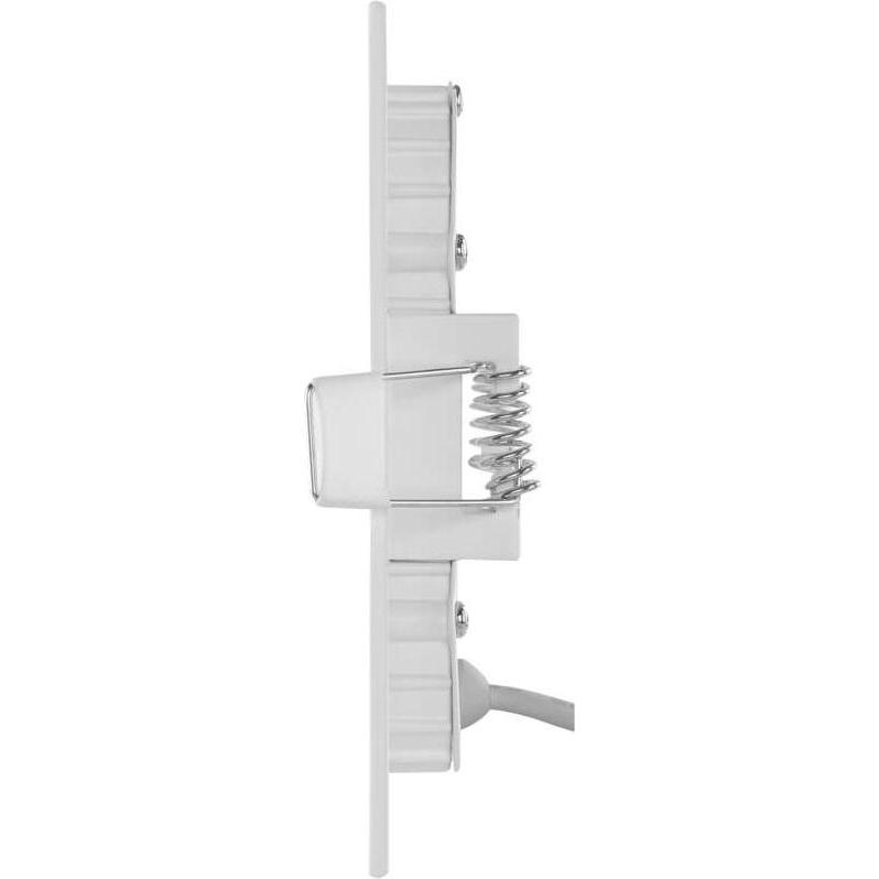 Bild von Emos, Wandleuchte + Deckenleuchte, LED-Einbauleuchte NEXXO, quadratisch, weiss, 7W, neutralweiss (480 lm)