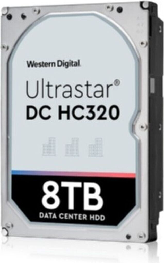 Bild von WD Harddisk Ultrastar DC HC320 8TB SATA-III (8 TB, 3.5", CMR), Festplatte