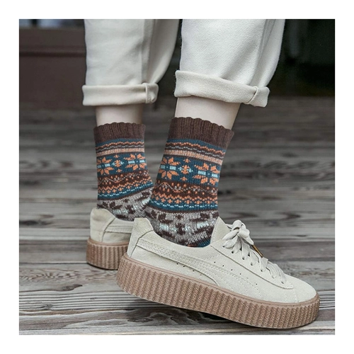 Bild von Hochwertige Damen Winter Wollesocken – Komfort und Stil vereint