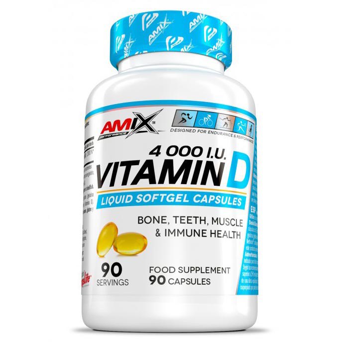 Bild von Amix Vitamin D 4000 Iu Neutral Flavour 90 Units Mehrfarbig