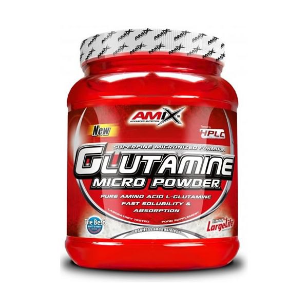 Bild von Amix Powder Glutamina 1kg Weiß