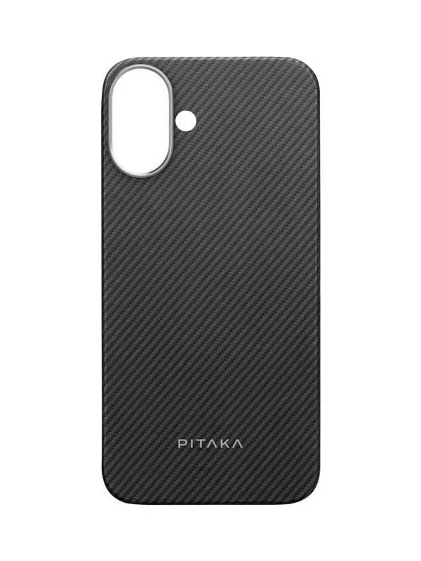 Bild von PITAKA Ultra-Slim Case Black/Grey Twill - iPhone 16