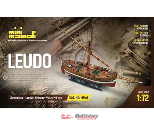 Bild von Krick Leudo Bausatz 1:72 Mini Mamoli / 21865