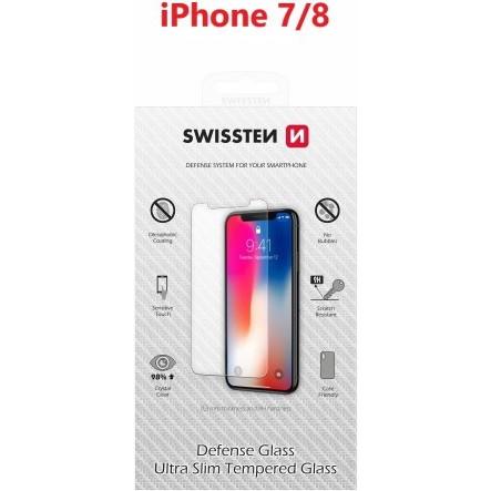Bild von Swissten Tempered Glass for iPhone 7/8 (Apple iPhone 7, Apple iPhone 8), Smartphone Schutzfolie