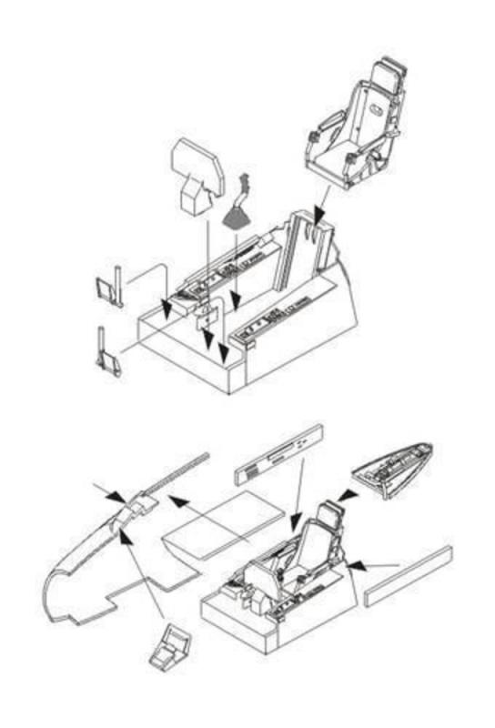Bild von CMK F-86F Interior set