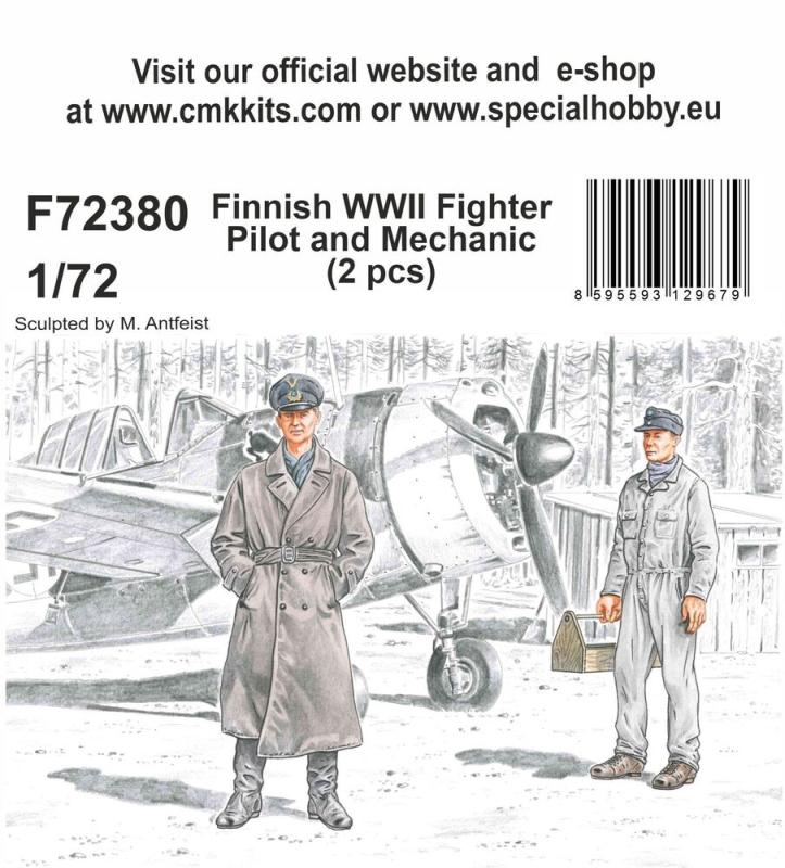 Bild von Finnish WWII Fighter Pilot and Mechanic