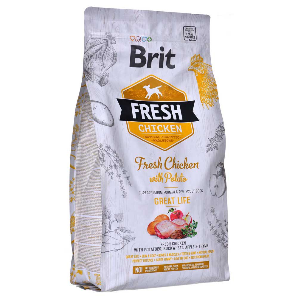 Bild von Brit Fresh Chicken with Potato Adult Great Life 2.5 kg