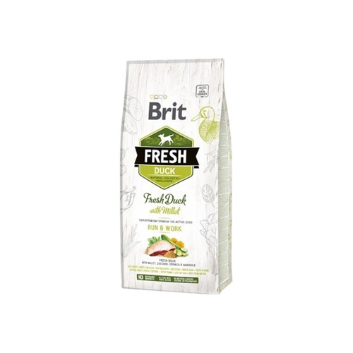 Bild von Brit Fresh Duck with Millet Active Run & Work 12 kg – Optimale Ernährung für aktive Hunde